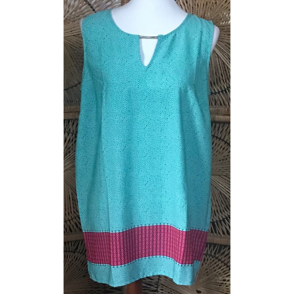 Misia medium sleeveless blouse, size medium